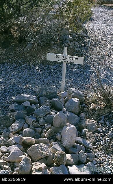 USA Arizona Tombstone Boot Hill Graveyard.