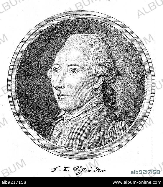 Friedrich Ludwig Schroeder, 3 November 1744, 3 September 1816, a German actor, manager, dramatist and prominent masonic leader, historical image or illustration, published 1890, digitally improved, Friedrich Ludwig Schroeder, 3 November 1744, 3 September 1816, a German actor, dramatist and prominent masonic leader, historical image or illustration, published 1890, digitally improved
