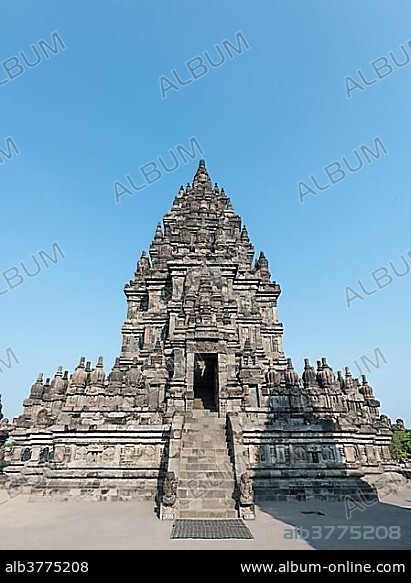 Prambanan temple, stupa, Hindu temple, Kecamatan Prambanan, Daerah Istimewa Yogyakarta, Java Tengah, Java, Indonesia, Asia.