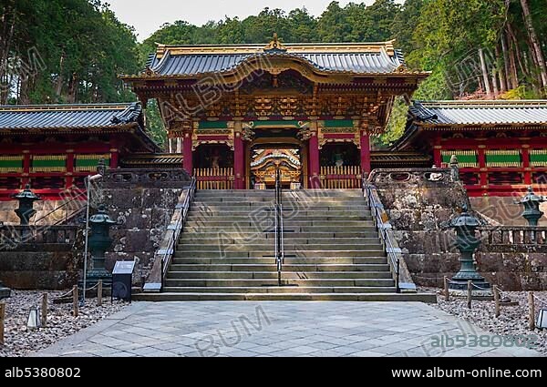 Nikkozan Rinnoji Temple, Buddhist Temple, Shrines and Temples of Nikko, Nikko, Japan, Asia.