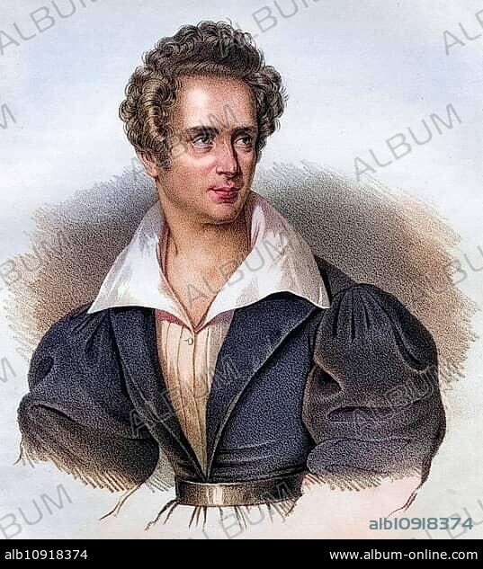Ludwig Döbler (born 5 October 1801 in Vienna, died 18 April 1864 in Gstettenhof near Türnitz) was an Austrian magician, Historic, digitally restored reproduction from a 19th century original, Record date not stated.
