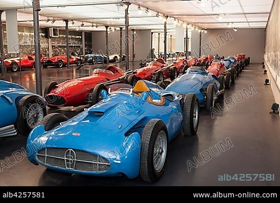 Bugatti racing car, Cité de l'Automobile, Schlumpf Collection, National Museum, National Automobile Museum, Mulhouse, Alsace, France, Europe.