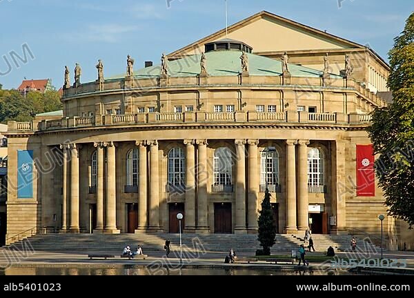 State Theater Stuttgart, Baden-Wuerttemberg, Germany, Europe.