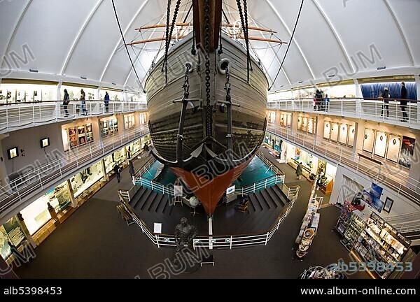 The Fram, the research ship of Fridtjof Nansen and Roald Amundsen, Fram Museum, Oslo, Norway, Europe.