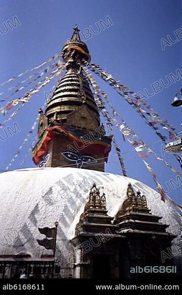 *STUPA CONSTRUIDA EN EL S V DURANTE EL DOMINIO LICHAVI.