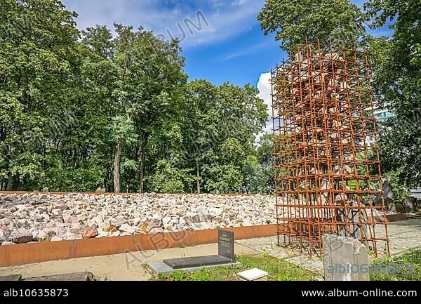 Memorial, Memorial, Jewish cemetery on Okopowa Street, Warsaw, Mazovian Voivodeship, Poland, Europe.