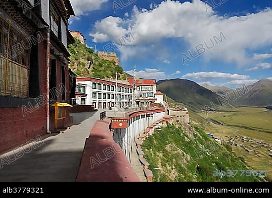 Drigung Til Monastery, Tibet, China, Asia.