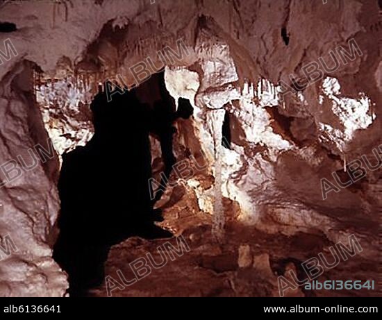 CUEVA DE LA PENA DE CANDAMO (ERA CUATERNARIA) - PALEOLITICO SUPERIOR.