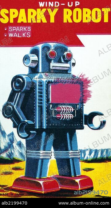 一晃 WIND-UP SPARKY ROBOT 完全復刻版 2025年最新】SPARKY ROBOTの人気アイテム - メルカリ