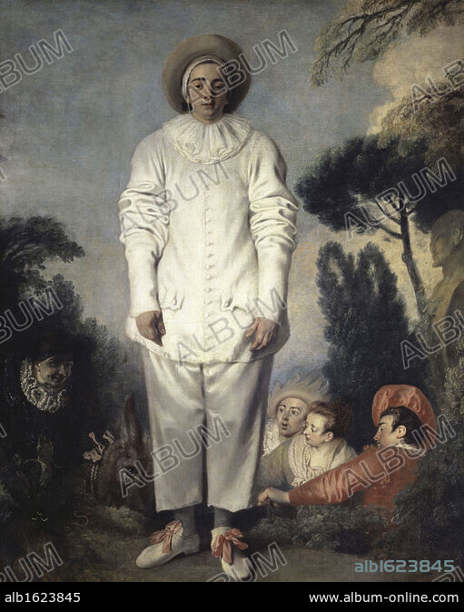 Pierrot, also known as Gilles (Le Gilles ou Pierrot) 18th C. Jean