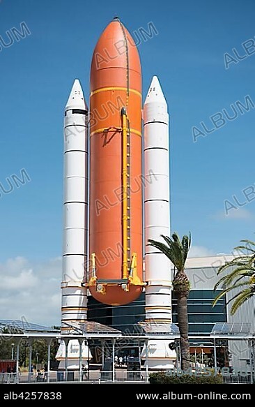Space Shuttle Atlantis, NASA Kennedy Space Center, NASA Space Station, Cape Canaveral, Florida, USA, North America.