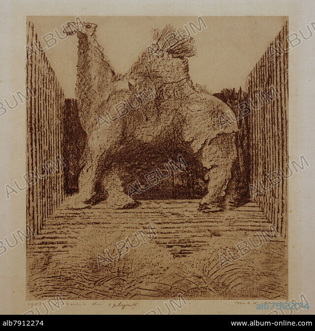 MAX ERNST. M. Ernst, The stable of the Sphinx - Album alb7912274