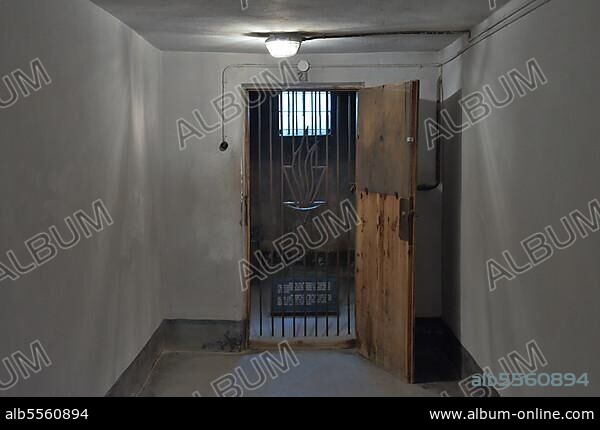 Cell, Block 11, Main Camp I, Concentration Camp, Auschwitz-Birkenau, Auschwitz, Poland, Europe.