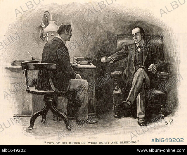 El problema final, Aventuras del Sherlock Holmes, edición facsímil de 1907  – Publicaciones Arenas