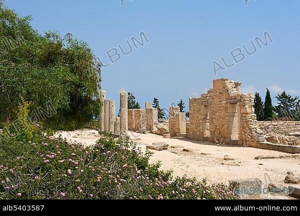 The Sanctuary of Apollo Hylates at Kourion, Limassol, Southern Cyprus, Cyprus, Europe.
