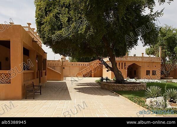 Sheikh Zayed Palace Museum, former palace of Sheikh Zayed, Al Ain, Abu Dhabi, Arabia, United Arab Emirates, Middle East, Asia.