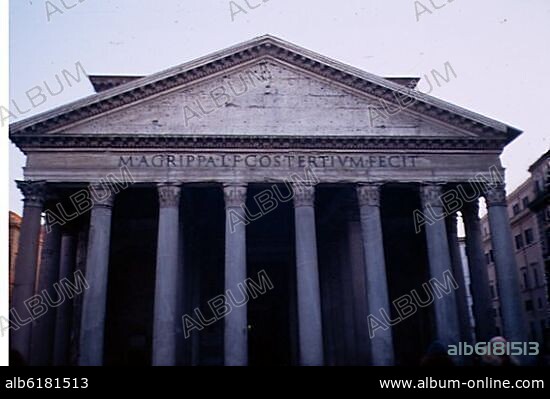 APOLODORO DE DAMASCO. PRONAOS OCTASTILO DEL TEMPLO PAGANO, 118/125 DC.