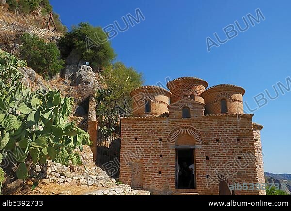 Cattolica of Stilo, Byzantine church in the mountain village of Stilo, Calabria, Southern Italy.