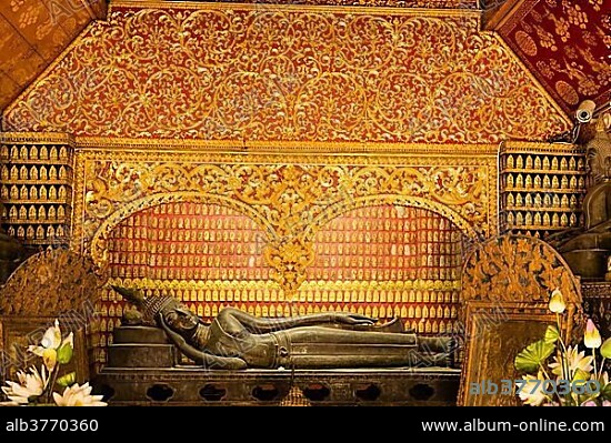 Wat Xieng Thong, Xieng Thong, Luang Prabang, Laos, Asia.