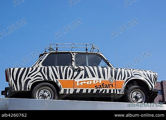 Trabi Safari, Trabant car or Trabi, Berlin, Germany, Europe.