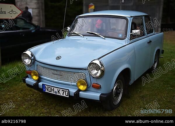 DDR Oldtimer Trabant 601 at a classic car meeting in Benneckenstein in the Harz Mountains, Germany, Europe.