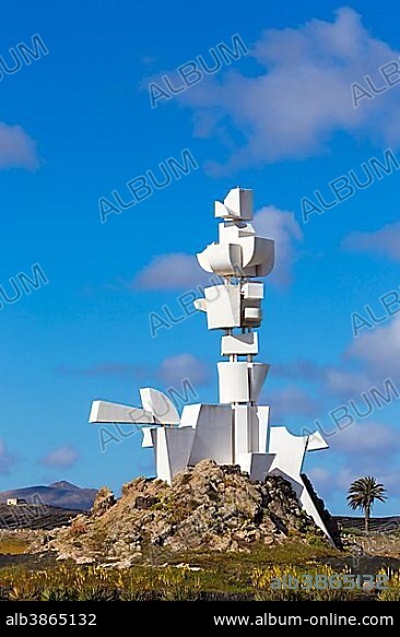 CÉSAR MANRIQUE. Monumento al Campesino, by Cesar Manrique, in San Bartolome, Lanzarote, Canary Islands, Spain, Europe.