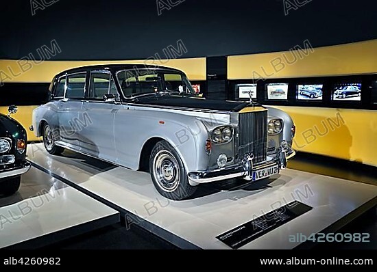 Rolls-Royce Phantom VI from 1972, BMW Museum, Munich, Upper Bavaria, Bavaria, Germany, Europe.