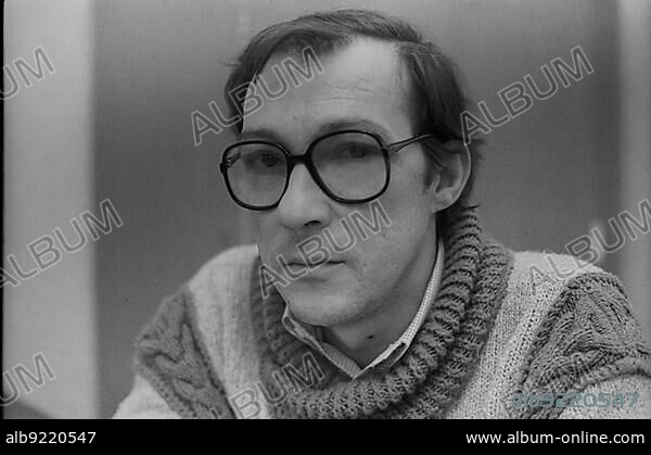 GDR, Berlin, 14.3.1988, portrait of the actor Jacky Schwarz, Deutsches Theater (television film Stunde der Wahrheit).