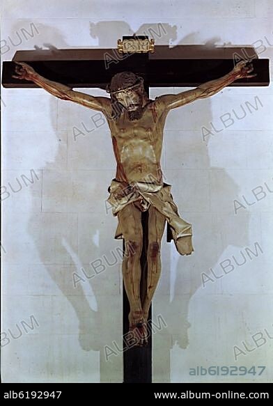 GREGORIO FERNANDEZ. CRISTO DE LA LUZ 1631/1636 - S XVII- ESCULTURA BARROCA - MADERA POLICROMADA.