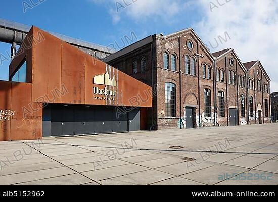 Concert hall, Warsteiner Music Hall, former industrial hall, Phoenix-West, Hörde, Dortmund, Ruhr area, North Rhine-Westphalia, Germany, Europe.