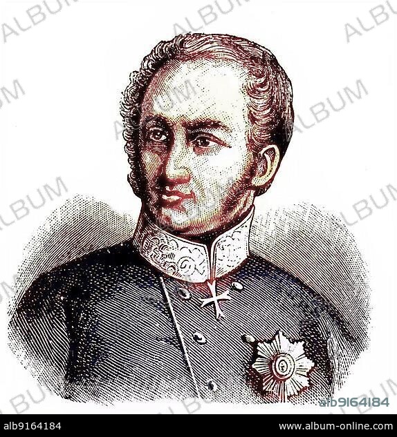 Friedrich von Bodelschwingh, later also Friedrich von Bodelschwingh the Elder, 1831 to 1910, was a pastor and theologian in Germany, historical wood engraving, ca. 1880, digitally restored reproduction of a 19th century original, exact original date not known, coloured.