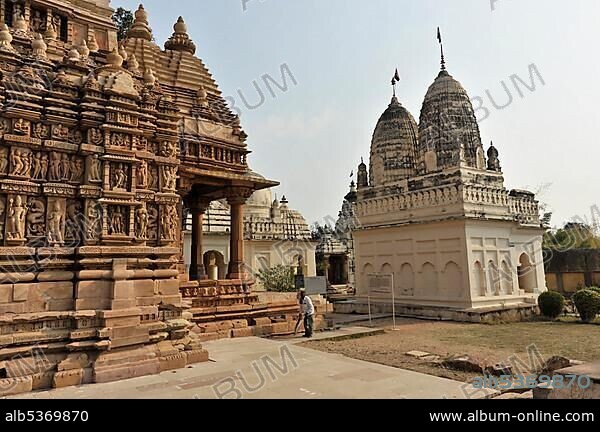 Khajuraho Group of Monuments, UNESCO World Heritage Site, Madhya Pradesh, India, Asia.
