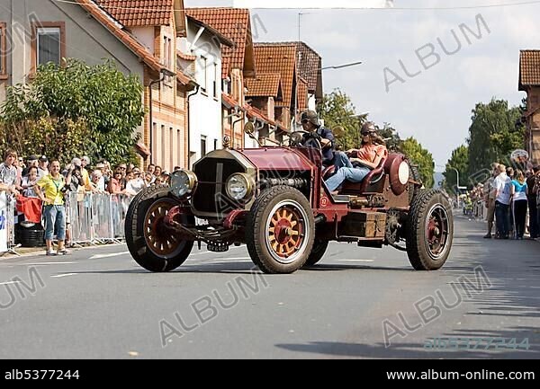 Historical and legendary Dieburger Dreiecksrennen race, Dieburg, Hessen, Germany, Europe.