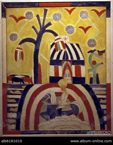 MARSDEN HARTLEY. PINTURA CLOISONISTA-S XX.