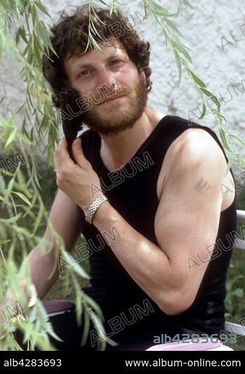 Portrait of French actor Tchéky Karyo in 1986.