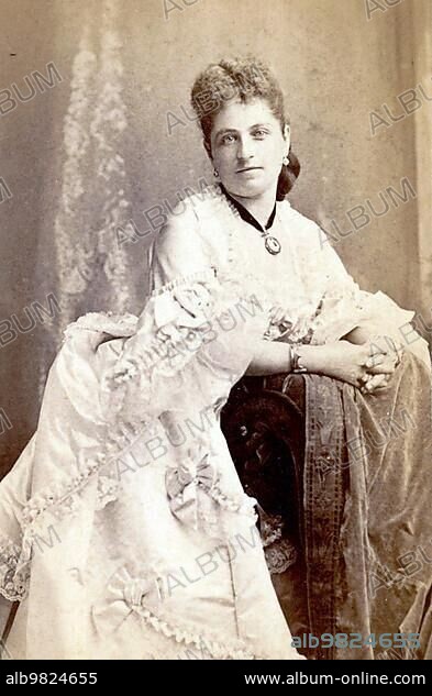 Marie van Zandt (October 8) (1858) (December 31) (1919) was an American soprano opera singer; Marie van Zandt (October 8) (1858 - December 31) (1919) was an American soprano; Historic; digitally restored reproduction from a 19th century original.