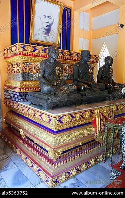 Tomb for monks, temple Wat Phra Thong, Phuket, Thailand, Asia.