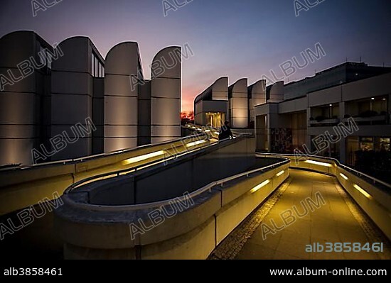 Bauhaus Archive, Design Museum, architect Walter Gropius, Berlin, Germany, Europe.