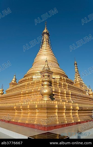 Sandamuni or Sanda Muni Pagoda, Paya, Mandalay, Myanmar, Asia.