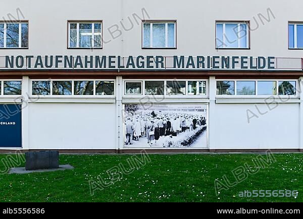 Marienfelde Refugee Centre Memorial, Marienfelder Allee, Marienfelde, Tempelhof-Schöneberg, Berlin, Germany, Europe.