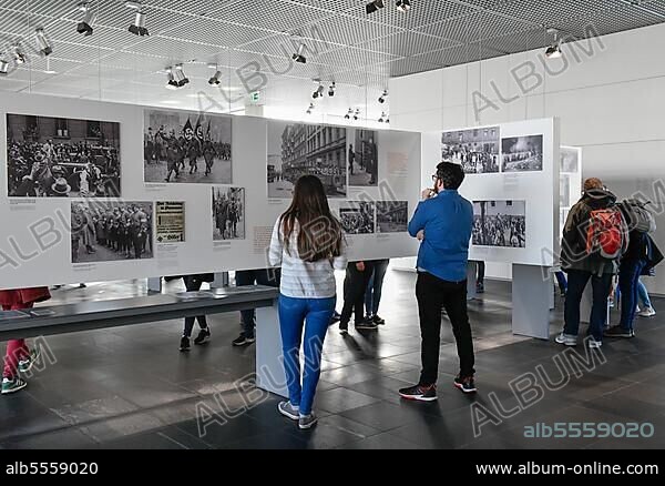 Exhibition, Topography of Terror, Niederkirchnerstraße, Kreuzberg, Berlin, Germany, Europe.