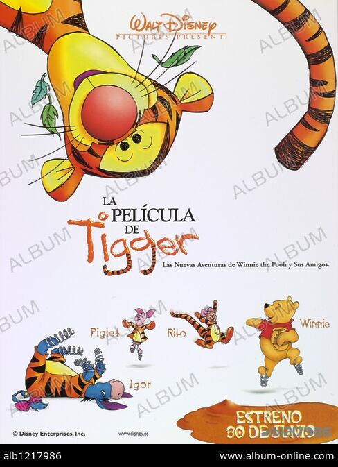 THE TIGGER MOVIE Original DS Movie Poster 27”x 40” Disney | eBay