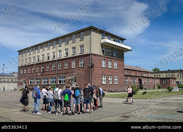 Administration wing, Stasi Memorial, Genslerstrasse, Hohenschönhausen, Lichtenberg, Berlin, Germany, Europe.