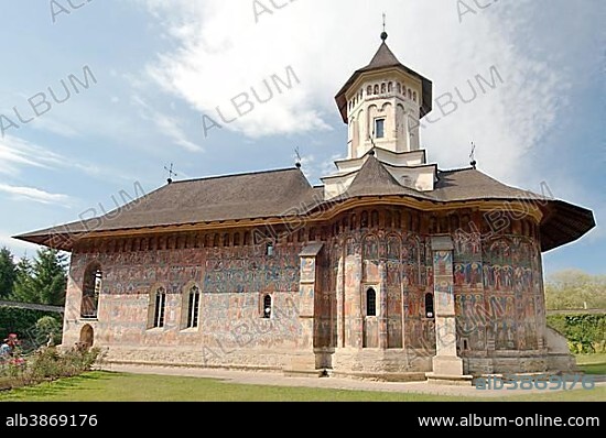 Voronet Monastery, Vorone?, Suceava County, Romania, Europe.