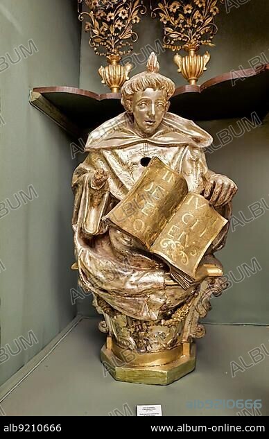 Naples Campania Italy. The treasure inside the Sacred Relics Chamber in San Domenico Maggiore.