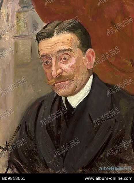 Portrait of Zdzislaw Lubomirski (born 4 April 1865) (died 31 July 1943); Polish jurist; politician and social activist; President of Warsaw; member of the Council of Regency; Prince; painting by Stanislaw Lentz (1861-1920); Historical; digitally restored reproduction from a 19th century original.