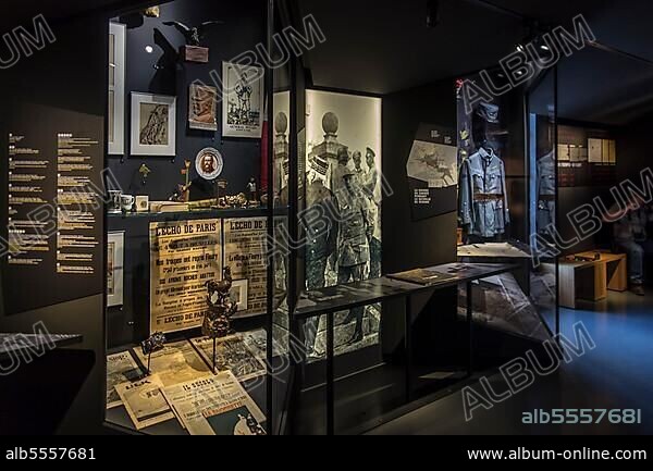 Mémorial de Verdun, museum and war memorial commemorating the Battle of Verdun in the First World War 1916, France, Europe.