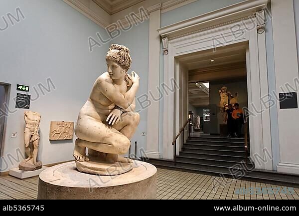 Lely's Venus, naked Aphrodite, Roman marble sculpture after a Greek original, British Museum, London, England, United Kingdom, Europe.