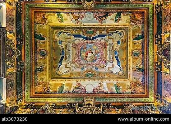 Biblioteca Joanina, historic university library, University of Coimbra, Coimbra, Centro Region, Portugal, Europe.