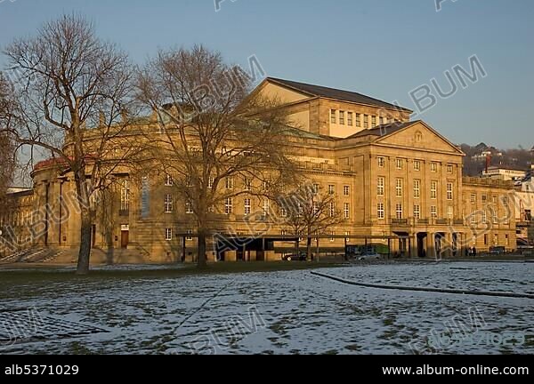 State Theater Stuttgart, Baden-Wuerttemberg, Germany, Europe.